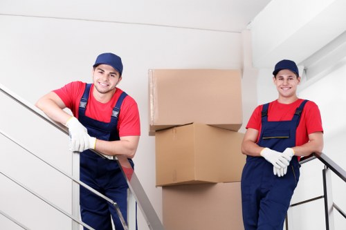Westhampstead Movers team preparing a careful and organized relocation