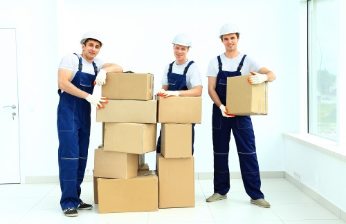 Professional office relocation in Westhampstead with business moving equipment