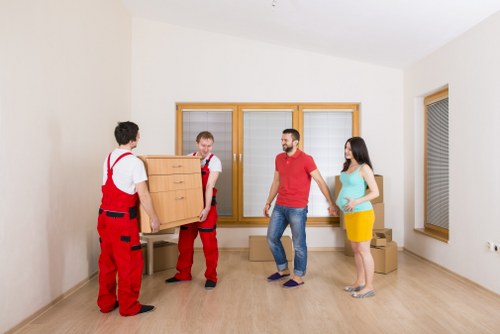 West Hampstead movers helping with a residential relocation