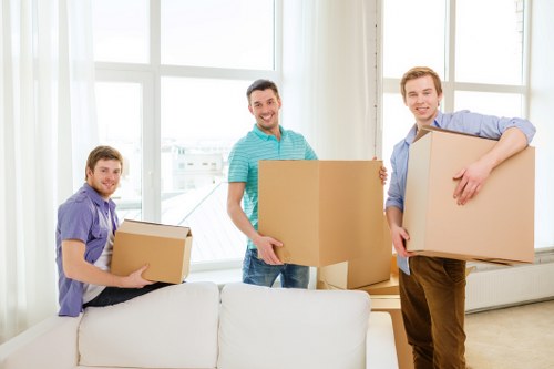 Organised flat move preparation for a Westhampstead home relocation