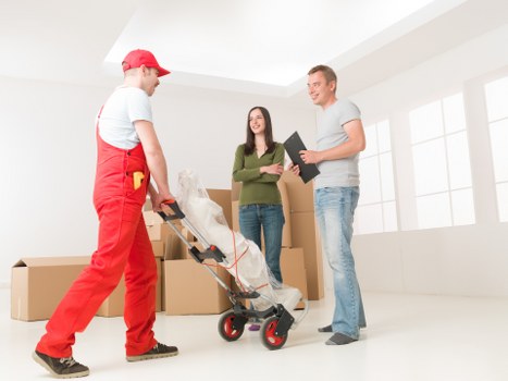 Careful furniture transport by house removalists in Westhampstead