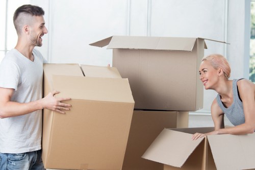 Planning and loading a moving truck in West Hampstead