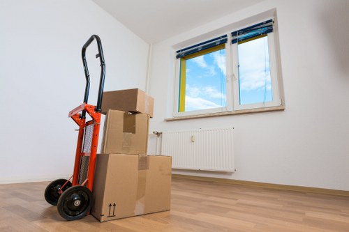 Experienced movers helping with a smooth West Hampstead move