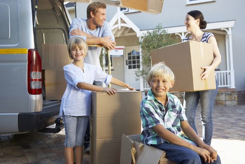 Example of a family home move in West Hampstead