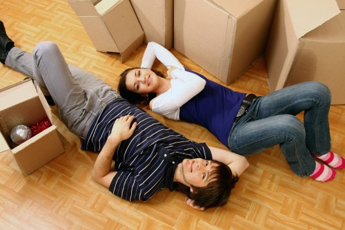 A packed flat move reflecting West Hampstead property types